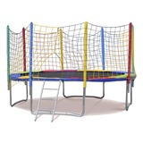 Cama Elástica Nacional Premium 3 05m Pula Pula Trampolim Fg