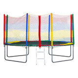Cama Elástica Trampolim 3 05m 380kg Com Zíper E Escada