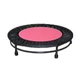 Cama Elástica Treino Mini Jump Profissional 32 Molas Capa Pink