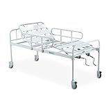 Cama Hospitalar Manual Simples 5 Posições 2 Movimentos Suporta Até 180 Kg Dellamed DX2