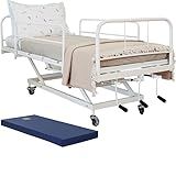 Cama Hospitalar Pratisse 3 Movimentos Manual Colchão D33