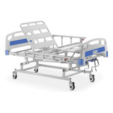 Cama Hospitalar Residencial De 3 Movimentos Manual Manivelas