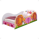 Cama Infantil Carruagem Com Colchão Princesa Encantada