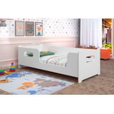 Cama Infantil Mini Montessoriana Confortável Encanto Branco Para Quarto Minha Loja De Móveis