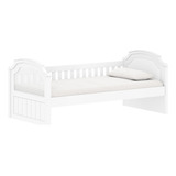 Cama Infantil Solteiro Branco Fosco Linha Classic Quater
