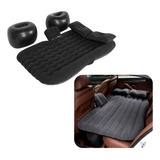 Cama Inflável Colchão Carro Veicular Viagem Preto Resistente