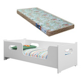 Cama Montessoriana Gabrielli Solteiro Colchão D23