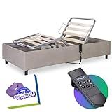 Cama Motorizada Articulada Zeus Pilati Com Controle Remoto Bivolt Capacidade 150kg 200 Cm X 90 Cm X 42 Cm 
