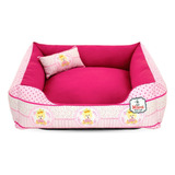 Cama P Cachorro Gato Caminha Pet 60x60 100 Lavável Cor Ursinha Princesa