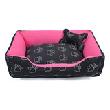 Cama Pet Dog Caminha De Cachorro Médio 60x50 Lavável ossinho
