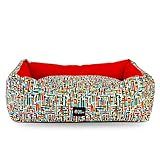 Cama Pet Impermeável E Lavável Para Cachorros Petgram Modelo Rosso PEQUENO 55cm X 45cm Com Tratamento Antimicrobiano