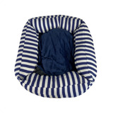 Cama Pet Para Cachorro E Gato 50x51cm 100 Lavável Azul Escu