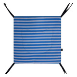 Cama Rede Para Gato Conforto Antistresse 40x40cm Dupla Face Cor Azul