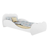 Cama Solteiro C Colchão 100 mdf Safira Multimóveis Fg2761 B