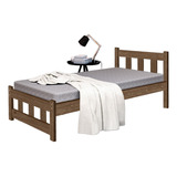 Cama Solteiro Pop Com Estrado De Madeira Maciça Envio Já