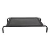 Cama Suspensa Pet Elevada Tamanho M Cachorro Gato Cor Preto