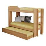 Cama Treliche Solteiro Cimol Bia 100 Mdf Nature