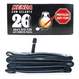 Câmara De Ar 26 X 1 9 2 125 Kenda Selante Anti Furo Vacinada Tipo Da Válvula Schrader