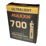 Câmara De Ar Maxxis Aro 700x23 32 Ultralight Presta 60mm