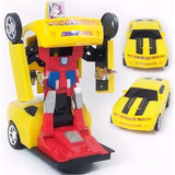 Camaro Transformers Carro Robô Carrinho Som