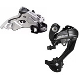 Cambio Dianteiro E Traseiro Shimano Altus 9v M370
