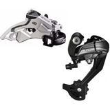 Cambio Dianteiro E Traseiro Shimano Altus M370 9v