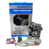 Câmbio Dianteiro Shimano Alivio Fd m4000 ds 3x9v Abraç Alta