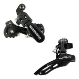 Câmbio Shimano Dianteiro Traseiro 21v Bicicleta Aro 26 E 29