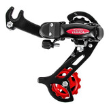 Câmbio Traseiro Com Gancheira 7v Yamada Index P bike Mtb