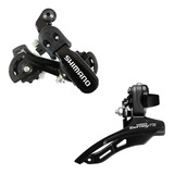 Câmbio Traseiro E Dianteiro Shimano Tourney Bike S gancheira