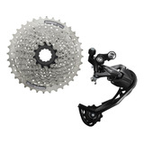 Câmbio Traseiro Shimano Altus M2000 9v K7 Cs hg201 11 36d