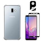 CAMBO Case Anti Impacto Para Samsung Galaxy J6 PLUS  Tela 6 0    Película De Vidro 3D   Película De Câmera  PROTEÇÃO COMPLETA  C7COMPANY 