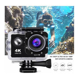 Câmera Action Go Cam Pro Sports 4k Wifi 32 Gb Prova D água