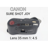 Camera Analógica -canon Sure Shot Joy - Lens 35 Mm 1:4.5*