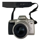Câmera Analógica Filme Pentax Mz 60 Lente 35 80mm