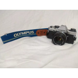 Câmera Analógica Slr Olympus Om 10 Preta cinza