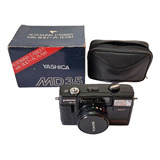 Camera Antiga 35mm Yashica Md35 Caixa Original Completa