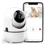Câmera Baba Eletrônica Wifi Sem Fio Visão Noturna Microfone