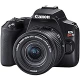 Câmera Canon EOS Rebel SL3 4k Com Lente 18 55mm IS STM