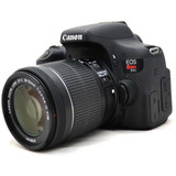 Câmera Canon T6i Com Lente 18 55mm Is Stm Seminova
