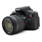 Câmera Canon T6i Lente