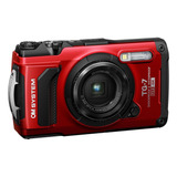 Camera Compacta A Prova Dagua Olympus 4k 12mp Tg 7