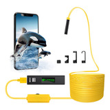 Câmera De Inspeção Sem Fio 1200p Hd 8led Wifi À Prova D água