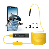 Câmera De Inspeção Sem Fio 1200p Hd 8led Wifi À Prova D água