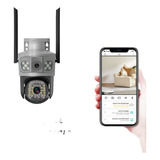 Camera De Segurança Inteligente Wi fi Lente 3mp Até 128gb