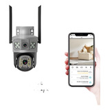 Camera De Segurança Inteligente Wi fi Lente 3mp Fullhd 28gb