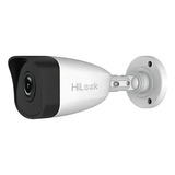 Câmera De Segurança Ip Bullet Hilook Ipc b121h l 2mp 1080p Visão Noturna 30m Ip67 Poe Hikvision