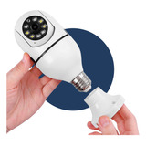 Câmera De Segurança Ip Wifi Espia 1080p Lâmpada App Yoosee I