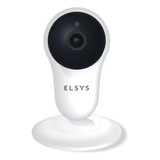 Câmera De Segurança Wi fi Elsys Fixa Inteligente Esc wy3f Cor Branco