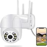 Câmera De Segurança Wi-fi Externa À Prova D-água Full Hd Gira 360 Bivolt